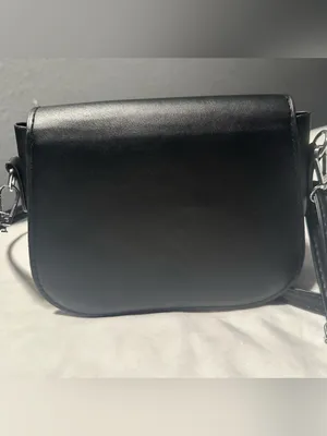 Black Quilted Crossbody Bag with Adjustable Strap thumbnail 2