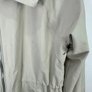 Athleta Parka Jacket Women XS Beige Hooded Lightweight Travel Ahtleisure Minimal thumbnail 4