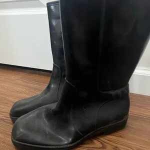 Black Waterproof Mid Calf Boots Size 7 US thumbnail 2