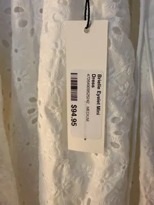 Nwt Mable Talore Lace Up Back Eyelet Dress thumbnail 9