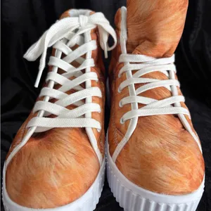 Custom Golden Doodle Dog‎ Hightop Sneakers Unisex Sz 38/Womens 7.5/Mens 5.5 NWOT thumbnail 7