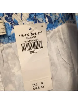 Abercrombie & Fitch Blue Floral Shorts Size Small thumbnail 4