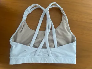 Lululemon LIGHT BLUE Energy Bra thumbnail 5