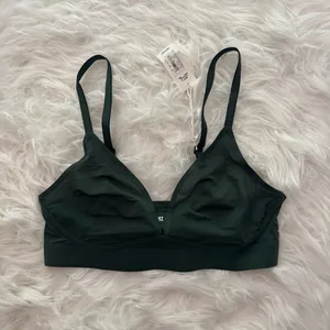 Aerie SMOOTHEZ Mesh Bralette Sycamore Size Small thumbnail 2
