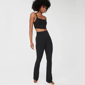 Aerie Offline Real Me Xtra Bootcut Legging in Black Size Small Short thumbnail 2