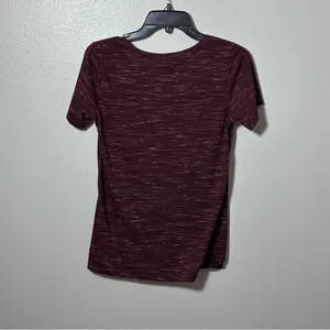 Nike Women Maroon‎ Athletic Basic Dri-Fit shirt size small thumbnail 4