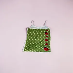 Lady Bug Polyester Tank Top Green thumbnail 2