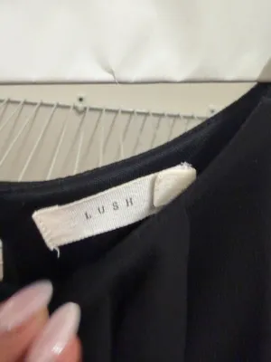 Lush Black Clothing Dress thumbnail 2