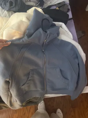 Blue full zip scuba Size M thumbnail 1