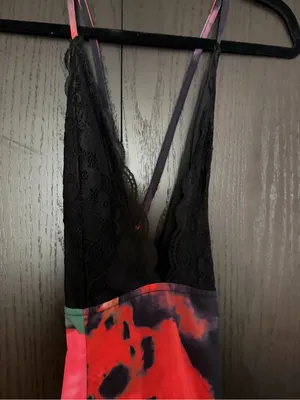 Y2K Backless Dress Red thumbnail 6