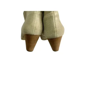 REPORT Booties Womens 6 Tan Suede Block‎ Heel Western Boho thumbnail 4