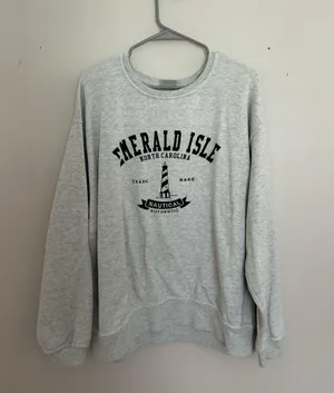 Emerald Isle Crewneck Gray Size XL thumbnail 1