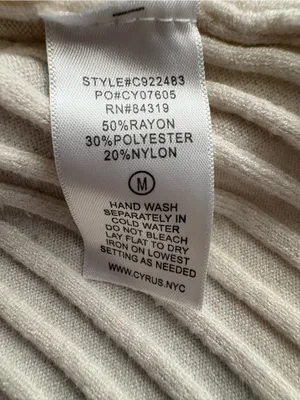 Cyrus Ribbed Crew-Neck Sweater in Cream thumbnail 5
