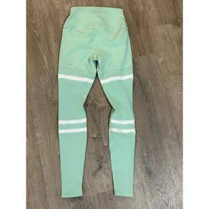 Alo Yoga Mint Green High Waist Leggings Size‎ Extra Small XS thumbnail 3