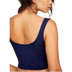 NWT Free People Scoop Neck Crop Top Tank thumbnail 4