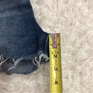 Wild Fable Highest Rise Mom Shorts‎ Distressed Raw Hem 16 thumbnail 7