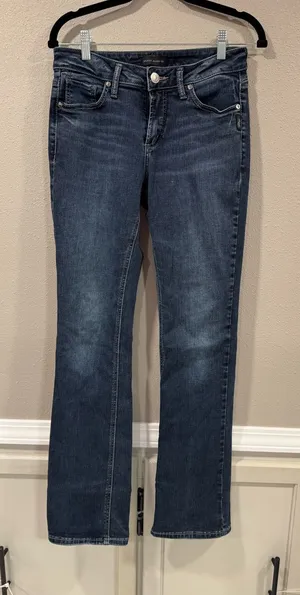 Silver Suki Slim Boot Jeans 29x33 thumbnail 1
