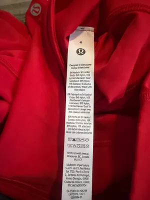 Lululemon Fast and Free HR Short 6” *Pockets Oxford Red 6 NWT thumbnail 7