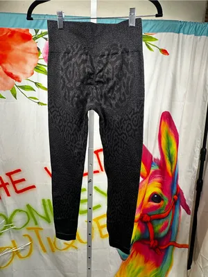 L57. Gymshark Black Animal print High-Waist Leggings thumbnail 3