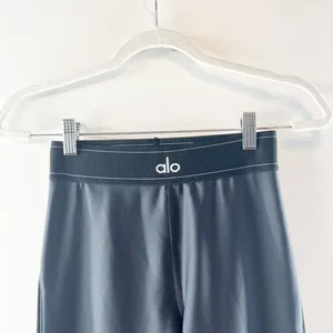 Alo Airlift High-Waist Suit Up Leggings Anthracite Black / Grey Small thumbnail 3