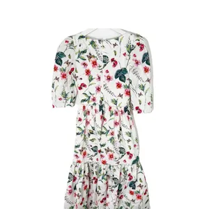 Ivy City Co Cora white floral dress Size XS thumbnail 6