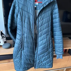 Columbia Women's Teal Omni Heat Puffer Jacket thumbnail 1