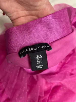 Sincerely Jules Pink tulle ruffle skirt thumbnail 2