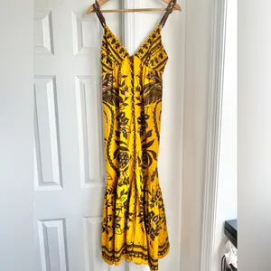 Farm Rio Golden Oasis Dress thumbnail 5