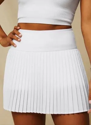 Fabletics White Tennis Skirt thumbnail 1