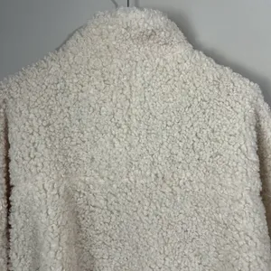 Blank NYC‎ Women's Large Bomber Jacket Faux Shearling Sherpa Vegan Leather Trim thumbnail 7