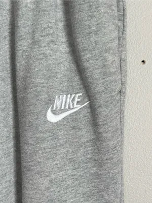 NIKE Heather Gray Joggers Sweatpants Sz L thumbnail 3