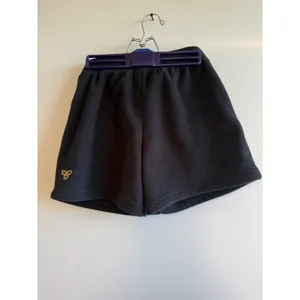 Golden by Aritzia Polartec Fleece Shorts Black Womens XS 119280 Tna Logo‎ thumbnail 2