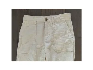 Old Navy Beige Linen Gauze Pants Size 0 thumbnail 4