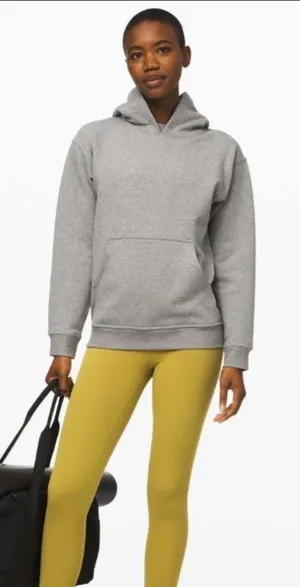 Lululemon All Yours Hoodie Heathered Core Medium Grey Small thumbnail 1