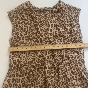 Pilcro Small Anthropologie Zahar Leopard-Print Tunic Dress thumbnail 7