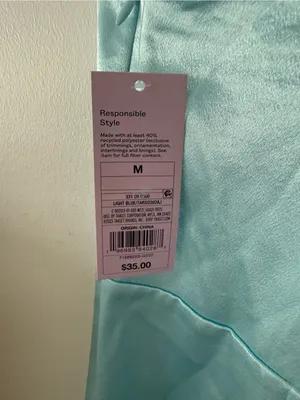 Target Light Blue Satin Slip Dress thumbnail 3
