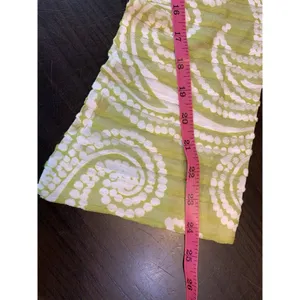 Before + Again Top Women's Small Green Floral Burnout Boho‎ Casual Sophisticated thumbnail 13