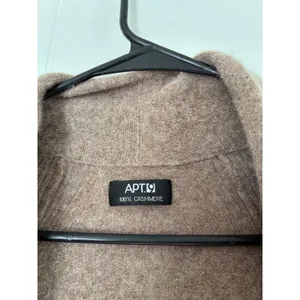 Apt 9 Womens 100% Cashmere Open Front Cardigan Brow Shawl Collar Sweater‎ thumbnail 5
