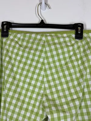 Y2K Abercrombie & Fitch Gingham Low Rise Capris Size 10 thumbnail 8