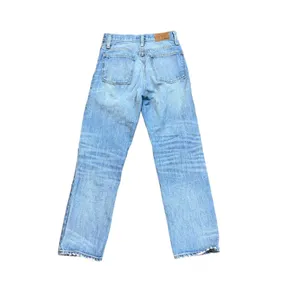 Madewell‎ The Dadjean Light Wash Button Fly Relaxed Size 23 Cotton 90's Straight thumbnail 3