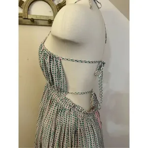 The Reset By Jane Pink Strappy Ruffle Mini Dress S NEW thumbnail 6