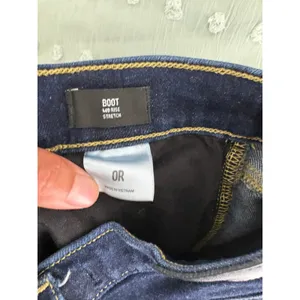 Express Jeans Boot Mid Rise Stretch Size 0R thumbnail 4