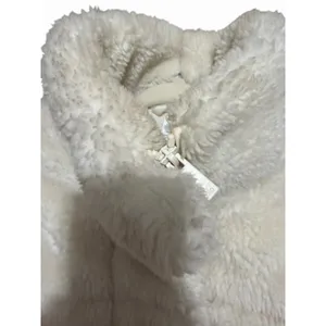 Alo Yoga Sherpa Snow Angel Puffer Jacket White/Ivory Women's Size‎ Small thumbnail 9