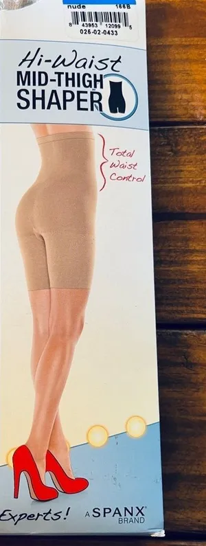 CUSTOM LISTING 2- Size 3 NWT Assets by Spanx Hi-Waist Mid-Thigh‎ Shaper Nude thumbnail 1