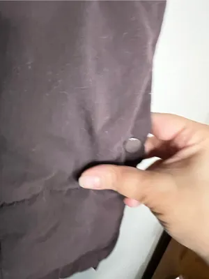 Zara Chocolate Brown Quilted‎ Puffer Oversized Cozy Vest thumbnail 5