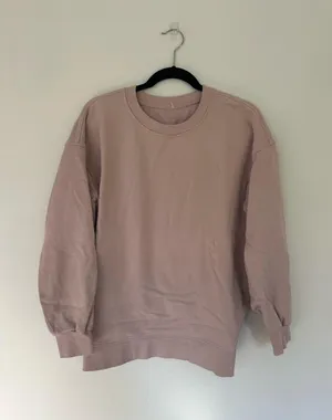 Lululemon Perfectly Oversized Crew Porcelain Pink 6 thumbnail 1