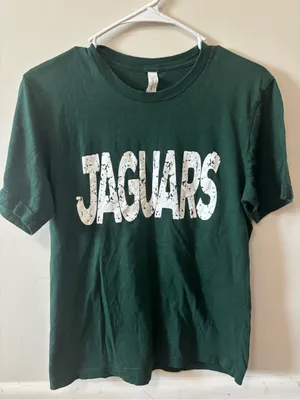 Bella Canvas Women’s Green Jaguars Graphic Tee thumbnail 1
