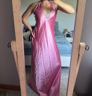 NWT Peppermayo Pink Halter Maxi Dress Symphony Maxi Dress thumbnail 6