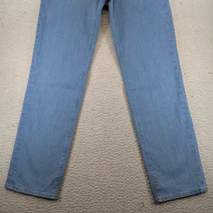 Denim Forum Aritzia Joni Straight Leg Jeans True Super Light Blue 28 129296 thumbnail 7