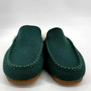 Rothy's The Scuff Slipper Slip On Merino Wool Sherpa Comfort Green 11M NWOT thumbnail 5